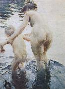 Anders Zorn en premiar I oil painting reproduction